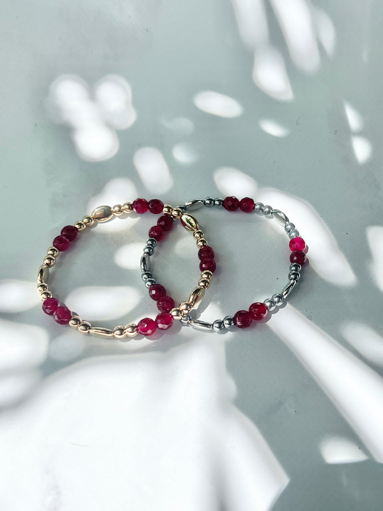 July Birthstone Bracelet