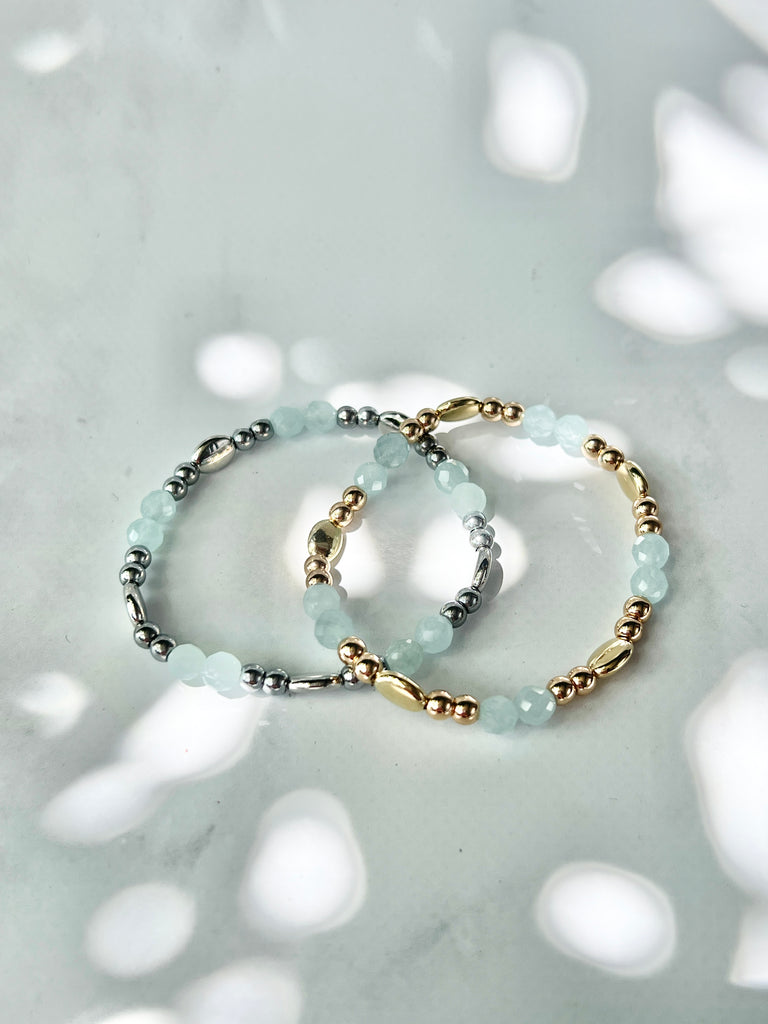 March Birthstone Bracelet