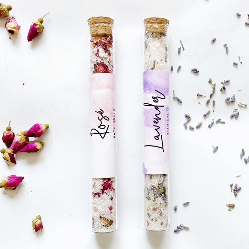 Lavender & Rose Bath Salt pack