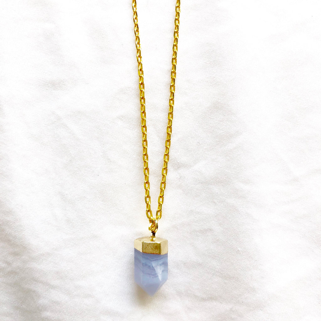 Kyanite Point Necklace